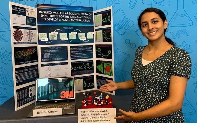 Menina de 14 anos descobre mecanismo que pode ajudar a combater Covid-19