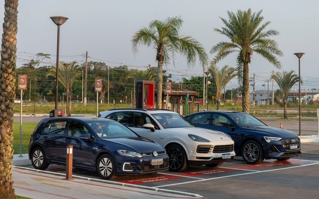 Audi, Porsche e VW inauguram posto de recarga ultra-rápida de carros elétricos