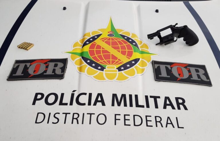 PMDF retira mais uma arma de circulação no DF