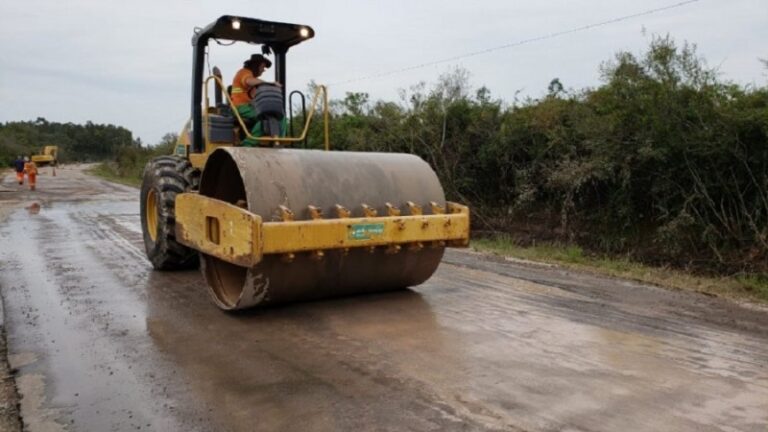 ERS-149 tem asfalto recuperado entre Restinga Seca e Formigueiro