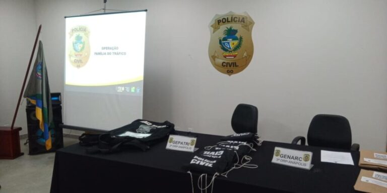 Operação Família do Tráfico: Polícia Civil prende quatro membros da mesma família suspeitos de operar esquema de tráfico de drogas em Anápolis