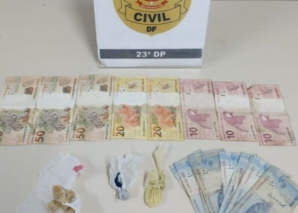 23ª DP reprime tráfico de drogas em Ceilândia
