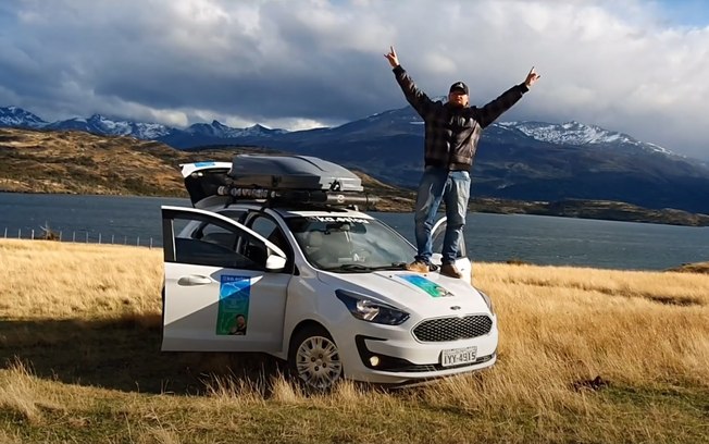Conheça o viajante que fez do seu Ford Ka 1.0 um companheiro de aventura