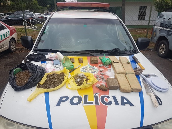 Tráfico de entorpecentes: PMDF apreende quase 11 quilos de maconha no Gama