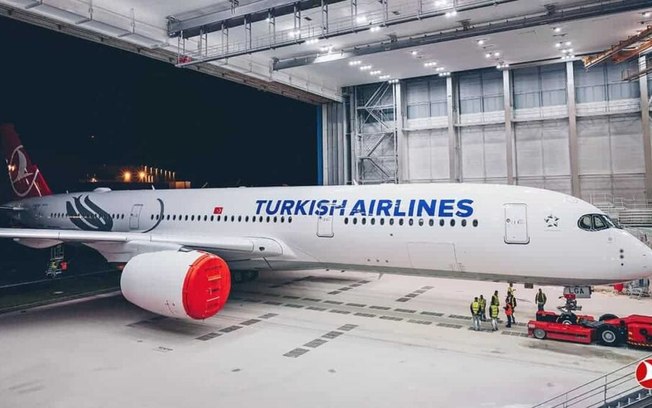 Turkish recebe seu primeiro Airbus A350