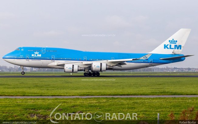 KLM já tem data para seu último voo com o Boeing 747