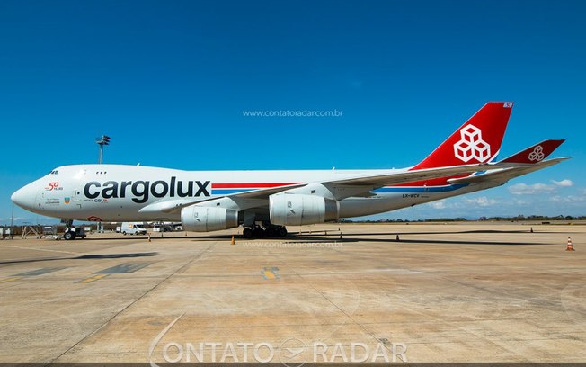 Cargolux realizará mais uma operação em Confins