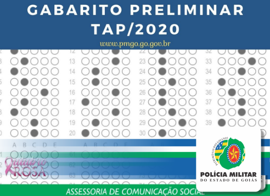 Gabarito preliminar – TAP/2020