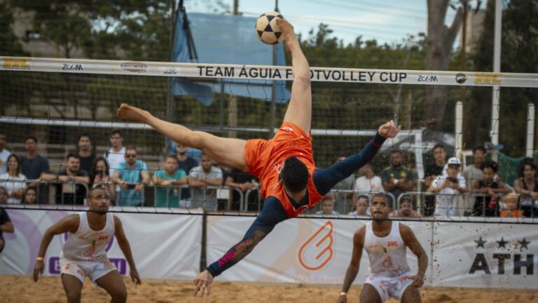 Team Águia Footvolley marca presença em Brasília
