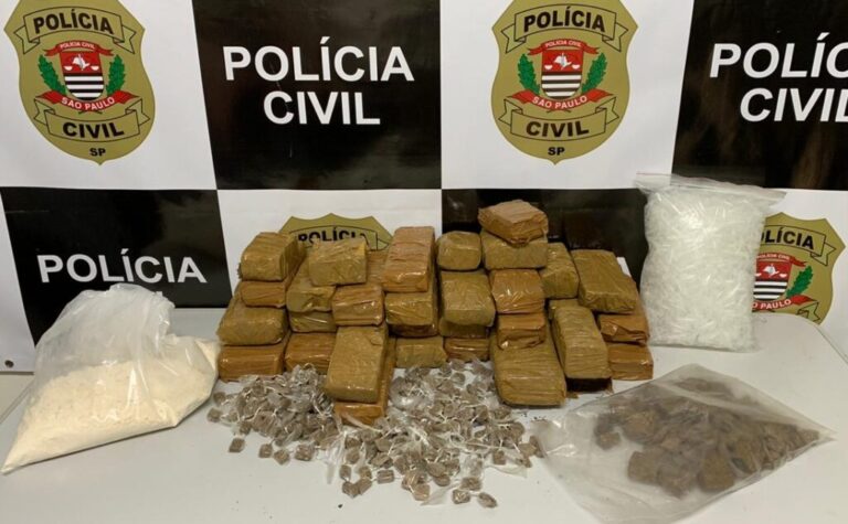 Mulher é presa com 17kg de drogas em Campinas