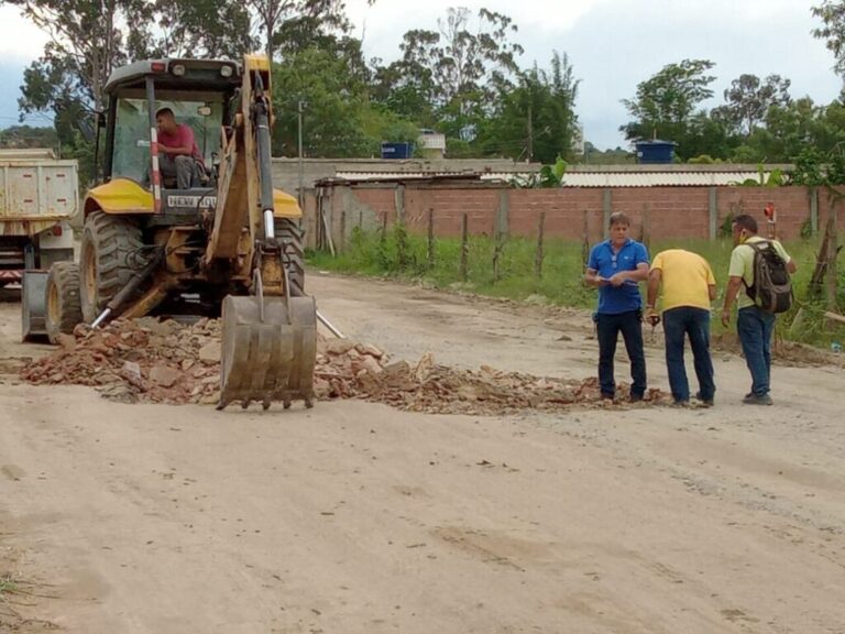 Estrada das Piabas ganha obras de pavimentação e infraestrutura do DER-RJ