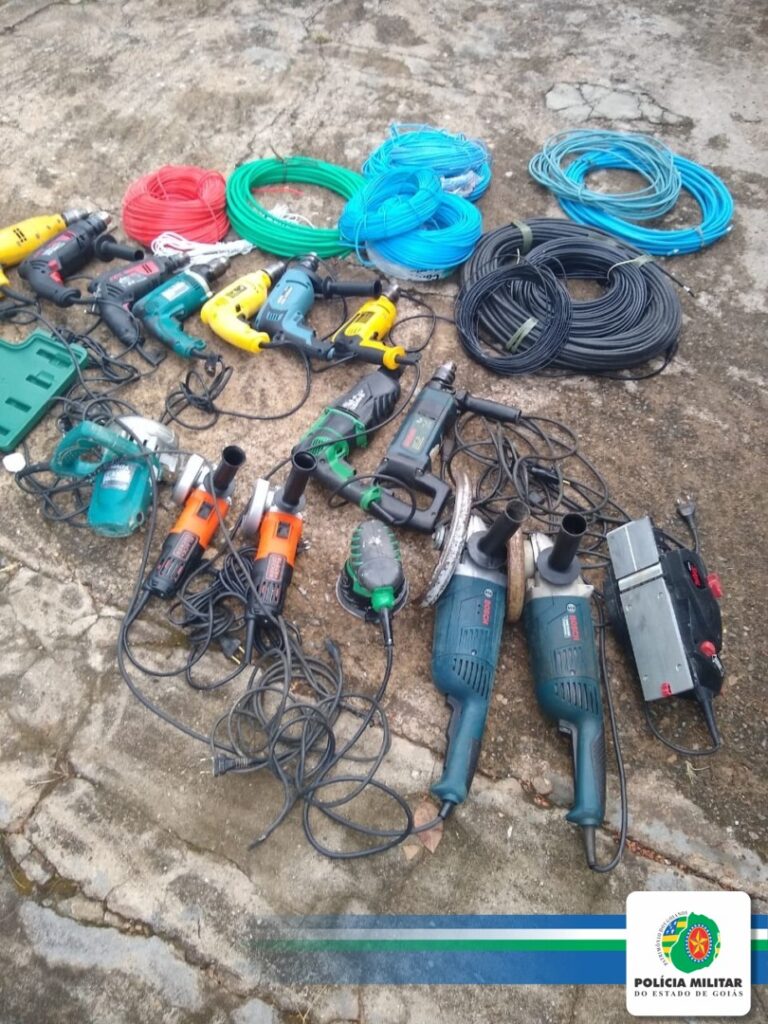 30° BPM recupera ferramenta elétrica furtada que estava sendo ofertada para venda em aplicativo de anúncios, em Goiânia