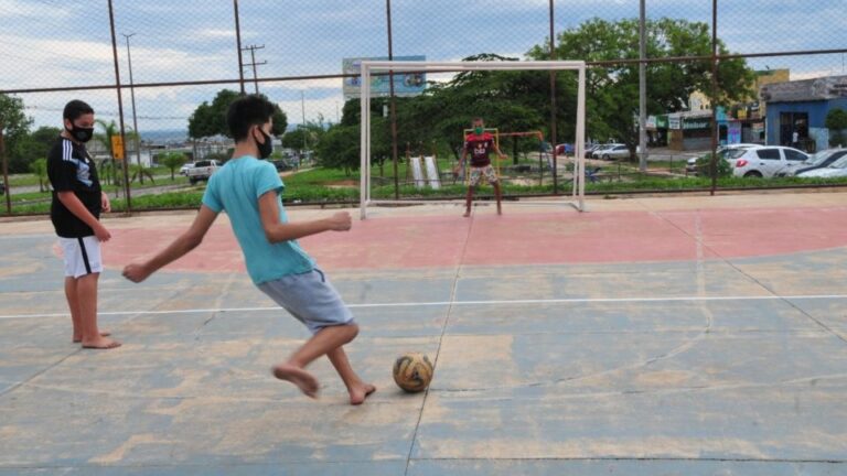 Traves novas reforçam o futebol em Ceilândia