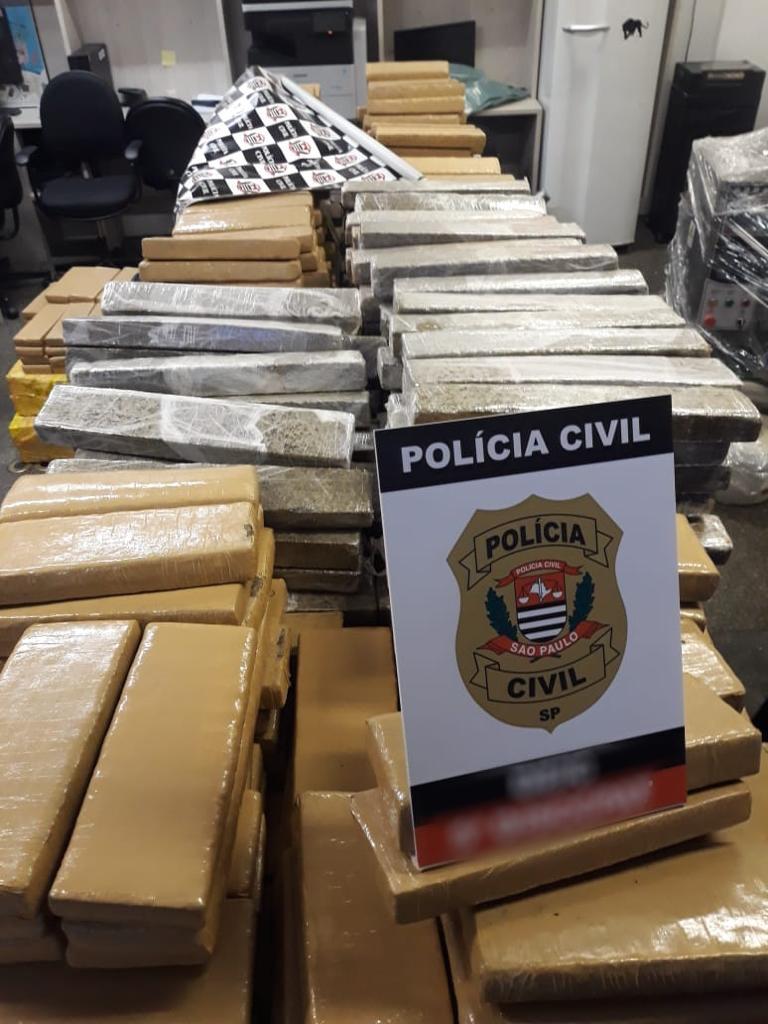 Mais de uma tonelada de drogas são apreendidas na Capital