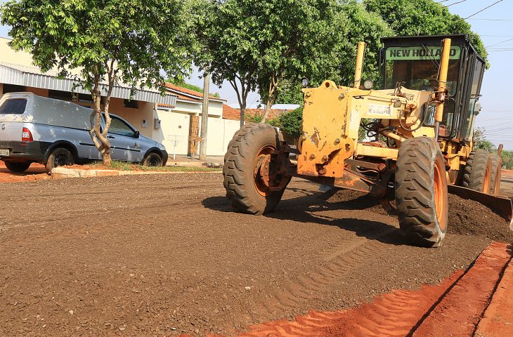 MS 43 anos: obras de pavimentação transformam realidade em Bataguassu