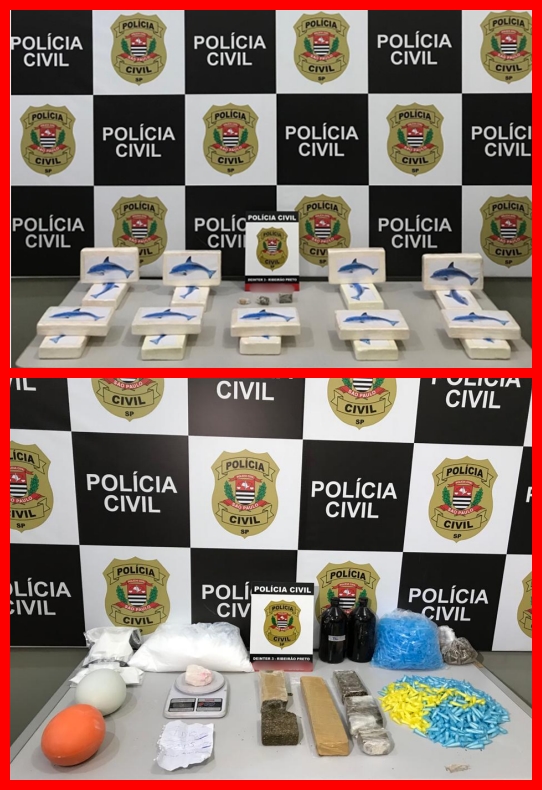 Polícia Civil de Ribeirão Preto prende traficantes com 23,7 kg de drogas