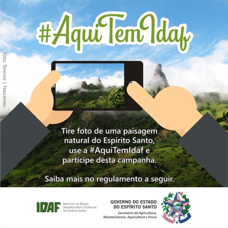 Idaf lança campanha fotográfica para preservação do meio ambiente