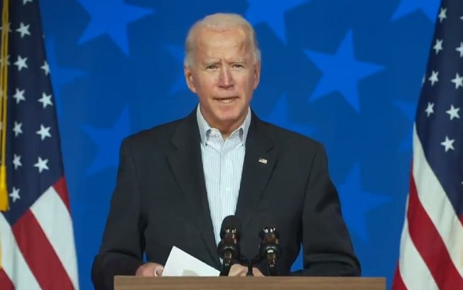 “Não temos dúvidas que venceremos”, diz Biden ao pedir paciência para resultado