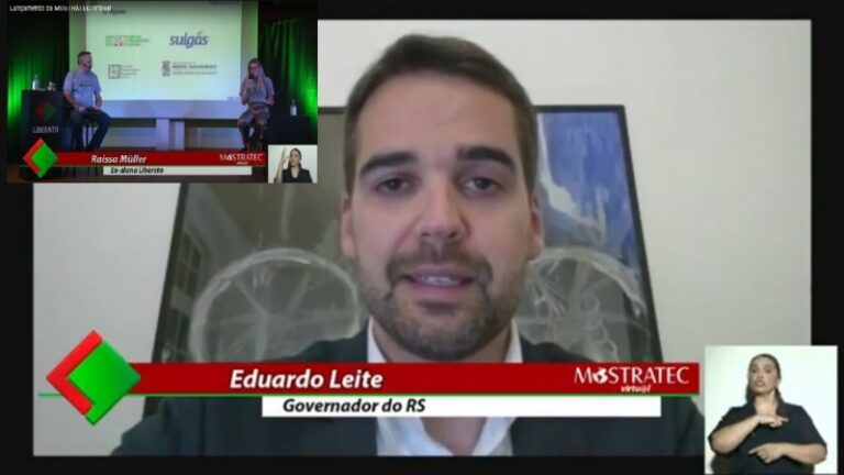 Mostratec virtual é lançada com a participação do governador Leite