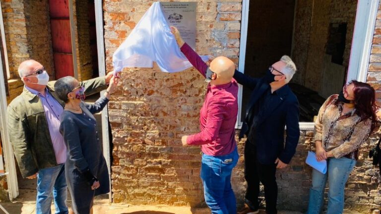 Secretária da Cultura participa de entrega da revitalização de futuro centro cultural público em Taquara