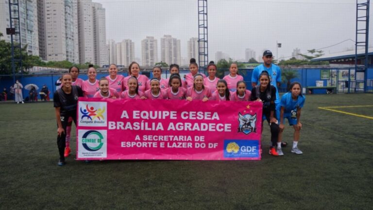 Futebol 7: equipe feminina do DF ganha título e vai à Libertadores