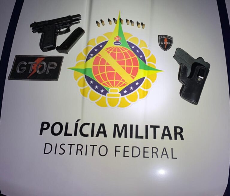 PMDF PRENDE HOMEM QUE APONTOU ARMA PARA SEGURANCA E GARÇOM DE UM BAR