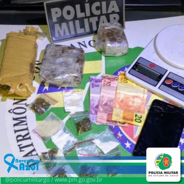 13º BPM Prende Traficantes de Drogas no Setor Cândida de Moraes