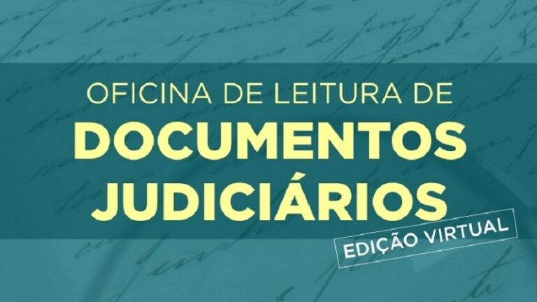 Arquivo Público promove oficina de leitura de documentos judiciários