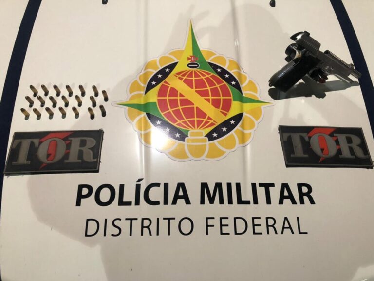 Homem é preso em Brazlândia após flagrante de arma de fogo