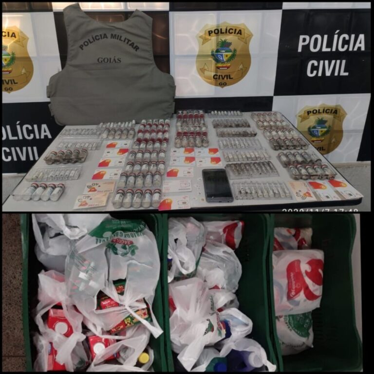 Polícia Civil e Polícia Militar prendem em flagrante suspeito de estelionato em Rio Verde