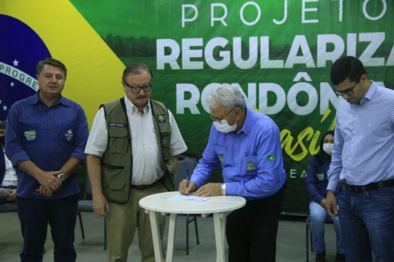 Estado e União firmam parceria para regularização fundiária rural em Rondônia