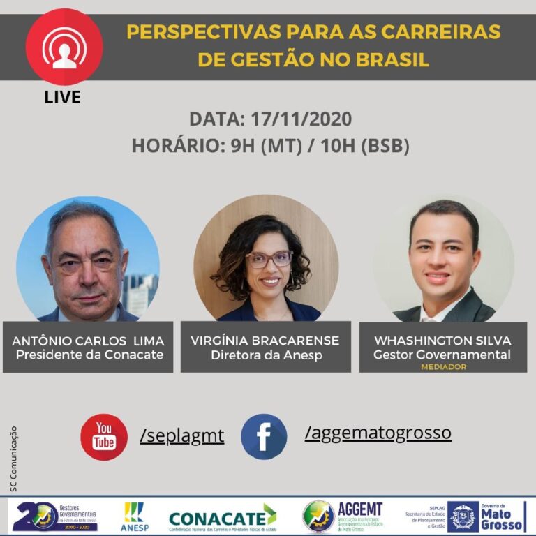 Live aborda perspectivas para carreiras de gestão no Brasil