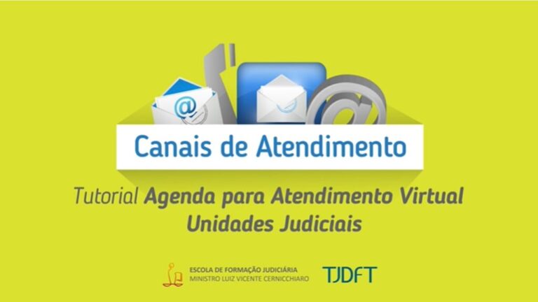 TJDFT lança vídeo com tutorial para agendar atendimento virtual com magistrados
