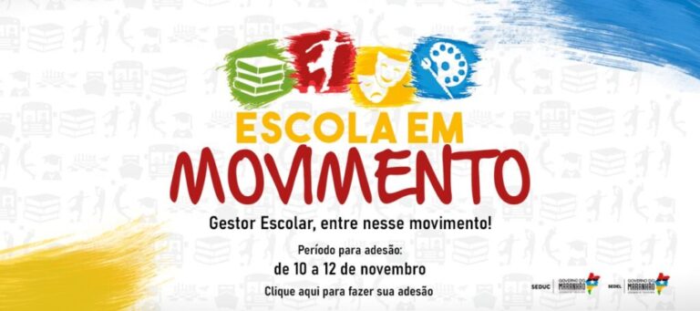 Projeto Escola em Movimento fomentará retorno gradativo de estudantes às escolas públicas