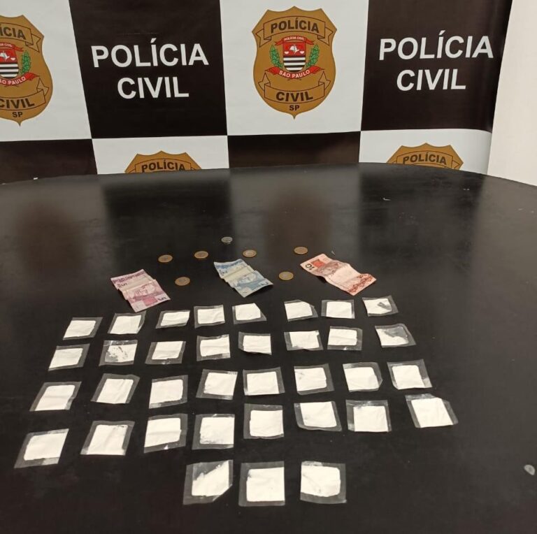 Deic de Santos prende homem por tráfico de drogas