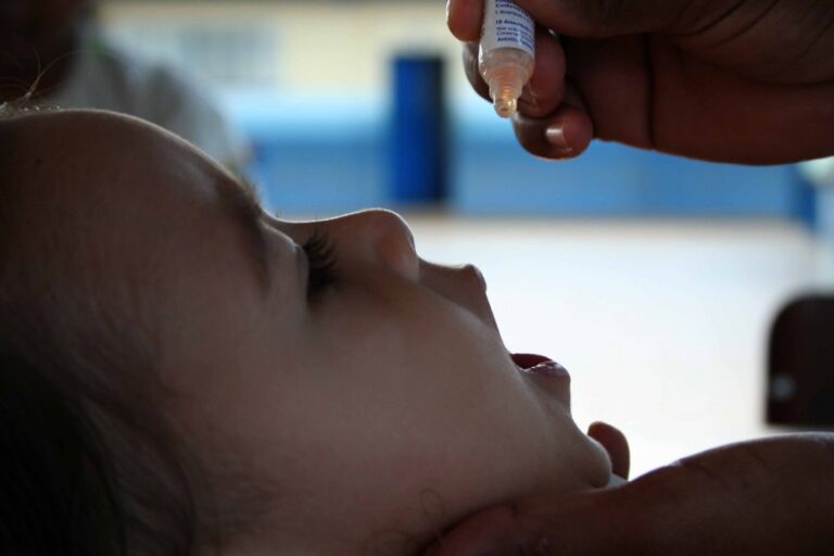 Campanha contra a poliomielite é prorrogada até 20 de novembro em Rondônia