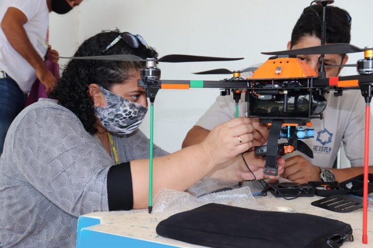 Curso de pilotagem de drones de georreferenciamento capacita servidores para mapeamento de áreas urbanas em Rondônia