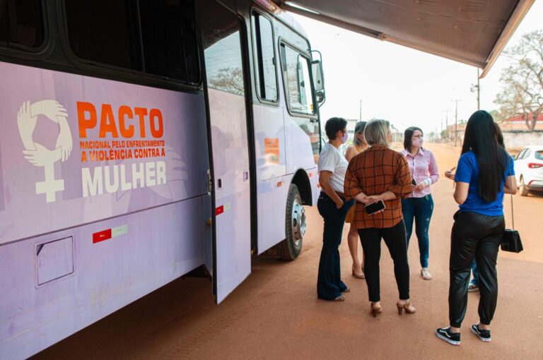 Ônibus Lilás oferece atendimentos para mulheres de comunidades de Porto Esperidião e Barra do Garças