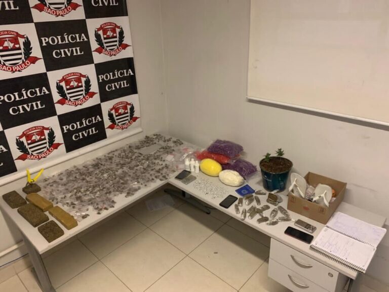 Polícia Civil de Itu apreende cerca de 1.500 porções de entorpecentes