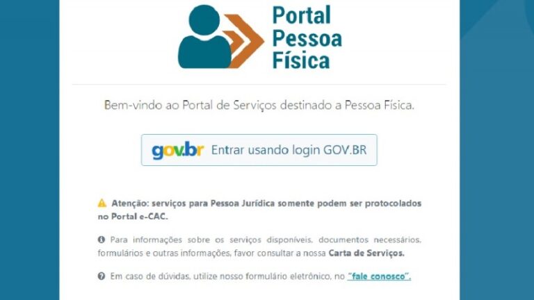 Com 27 serviços disponíveis, Receita Estadual lança novo Portal para Pessoa Física