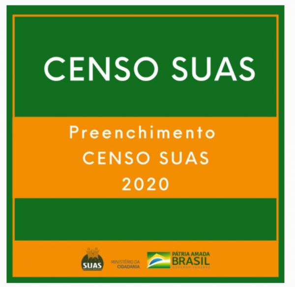 Questionário do Censo SUAS 2020 está aberto a estados e municípios