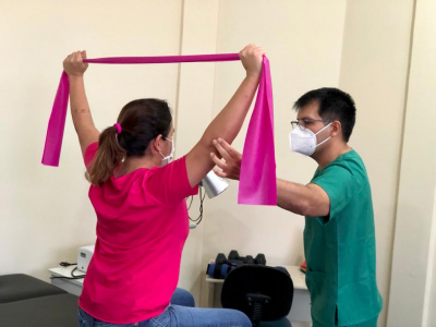 NO HEMORAIMA | Unidade oferece serviço de fisioterapia para pessoas com doenças sanguíneas                                                                            Destaque