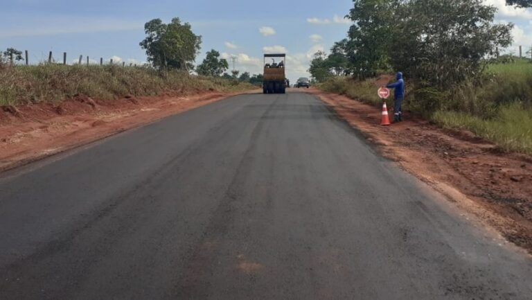 Recuperação da rodovia 383 entre Cacoal e Nova Estrela é concluída