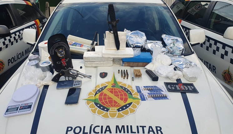 PM desmonta laboratório de drogas e apreende quase 7 Kg de cocaína pura