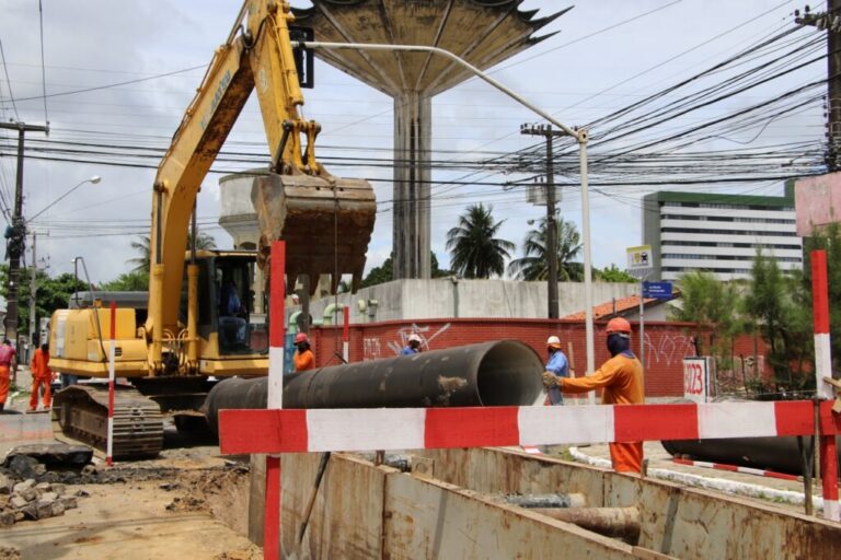 Subadutoras vão ampliar capacidade de distribuição de água em 21 bairros da Capital