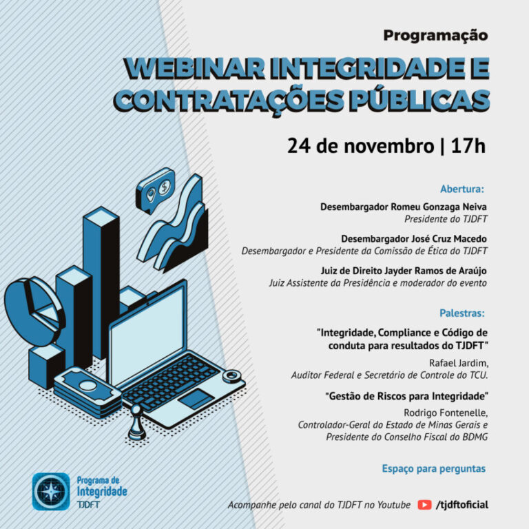 Webinar discute Integridade e Contratações Públicas