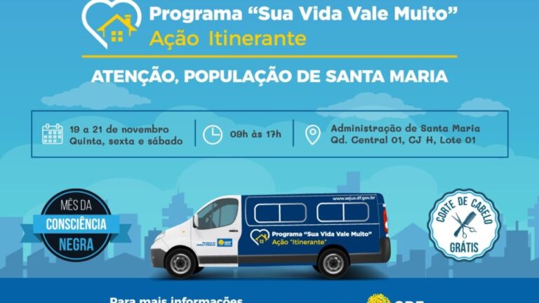 Santa Maria recebe programa Sua Vida Vale Muito