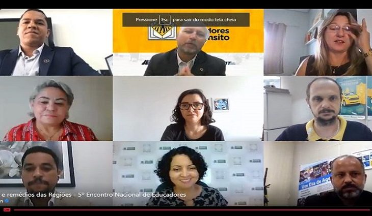 Detran-MS participa de Encontro Nacional e apresenta soluções da região Centro Oeste durante pandemia