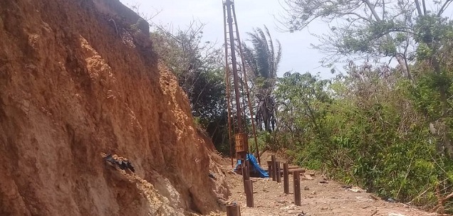 Avança obra de construção de muro da sede do Corpo de Bombeiros do Maranhão