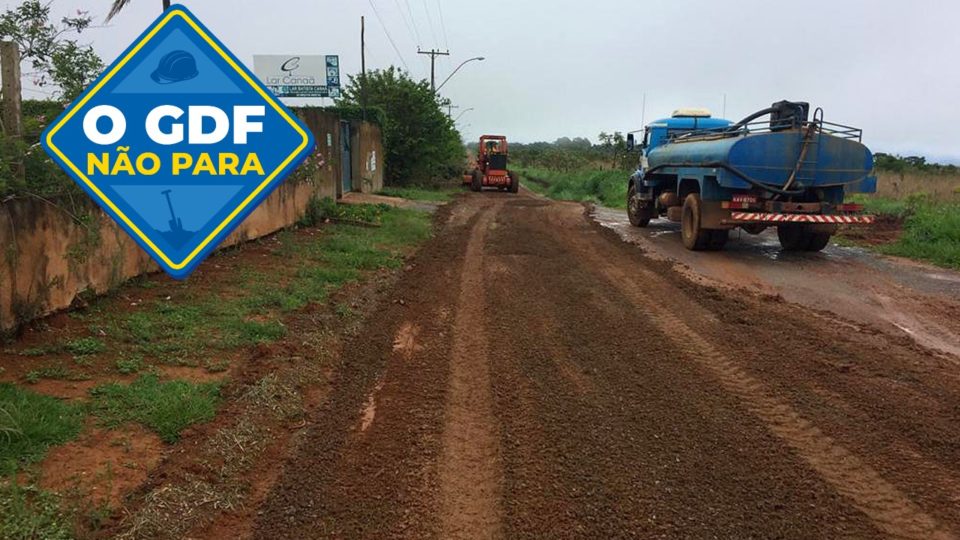 Atenção especial às estradas rurais em Sobradinho II